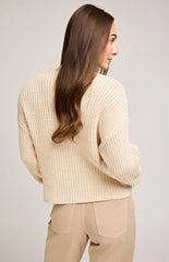 Pull en tricot à col en V Spencer