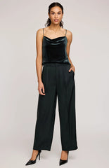 Pantalon en satin Amélie