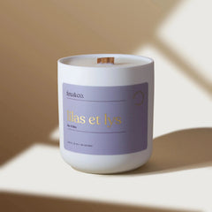 Chandelle Feu & co Lilas & Lys