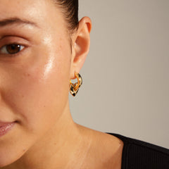Iokaste recycled chunky hoops