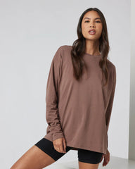 L/S Feather Tee