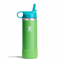 Kids wide straw cap and boot 18oz