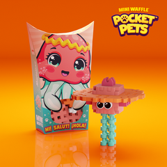 Mini Waffle - Animaux de poche : Méduse 25 pcs (fr-en)