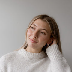 Collier en forme de cœur avec trombone