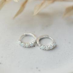 Glee Opal Kiss Hoops