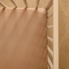 Drap contour lit de bébé - Caramel