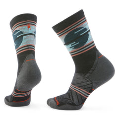 Chaussettes Trail Run Targeted Cushion Sunset Trail Crew pour femmes