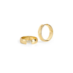 Boucles d'oreilles Bali Large Huggie