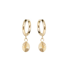 Boucles d'oreilles Soleilo Huggie