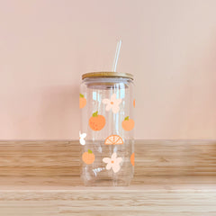Verre Mömy - Fleurs et agrumes