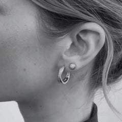 Boucles d'oreilles Josephine II Huggie