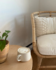 Tasse à latté XL mouchetée