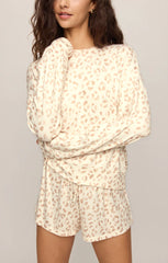 Soft Leo Long Sleeve Top