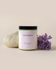 Bougie de soja Lilas & cachemire