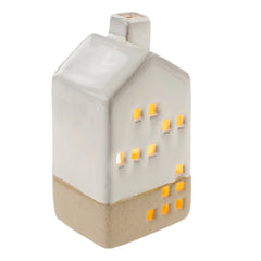 Maisons en céramique pour tealight