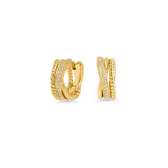 Boucles d'oreilles Bela Huggie