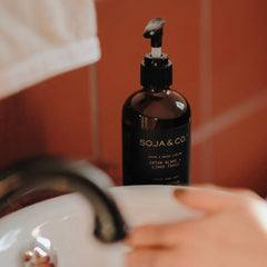 Soja & Co - Savon à mains liquide | Coton blanc + Linge frais