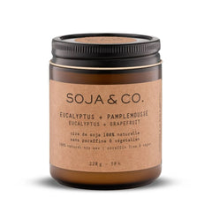 Soja & Co - Bougie Eucalyptus + Pamplemousse