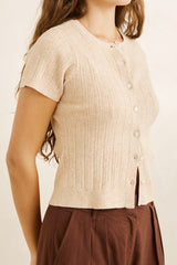Dana short sleeve cardigan
