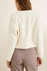 Estelle fluffy crew neck knit