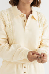 Eloise cable knit fleece